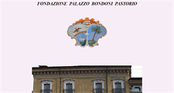 Desktop Screenshot of fondazione-bondonipastorio.eu